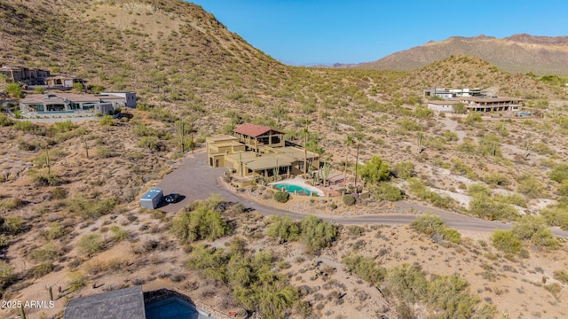 8752 E Range Rider Trl, Mesa, AZ 85207 - view of mountain background with a desert landscape