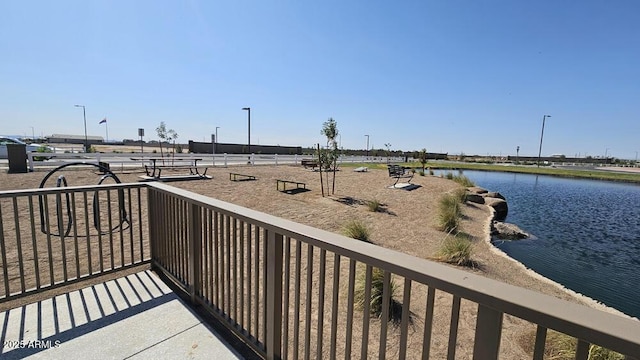 2639 E Rustler Rd, San Tan Valley, AZ 85140 - balcony with a water view