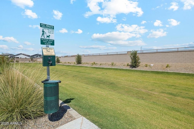 2639 E Rustler Rd, San Tan Valley, AZ 85140 - view of yard with fence