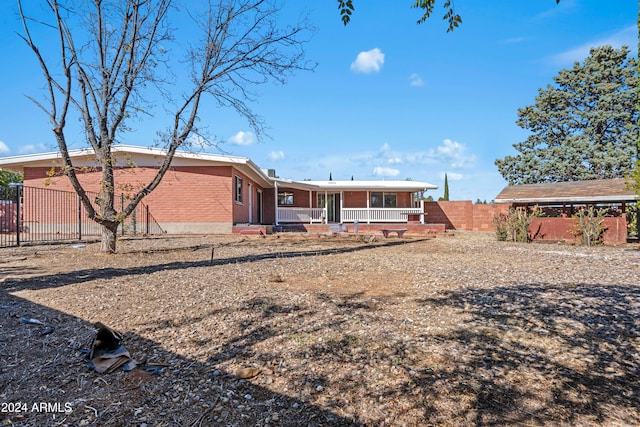 view of back of house