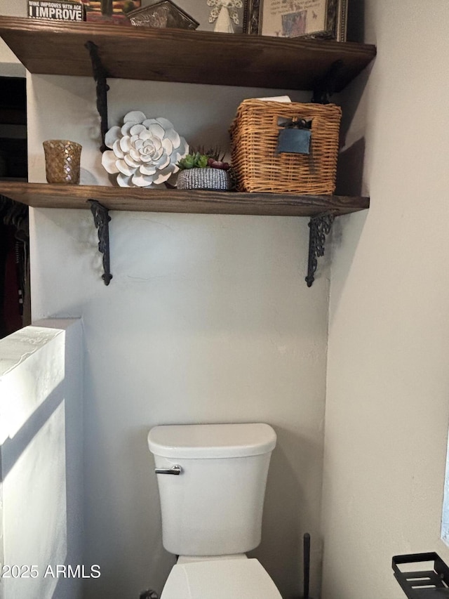 bathroom with toilet