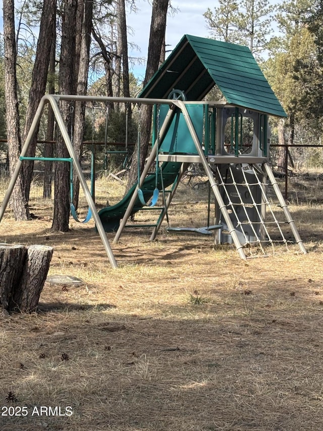 view of play area