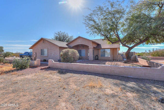 view of ranch-style house