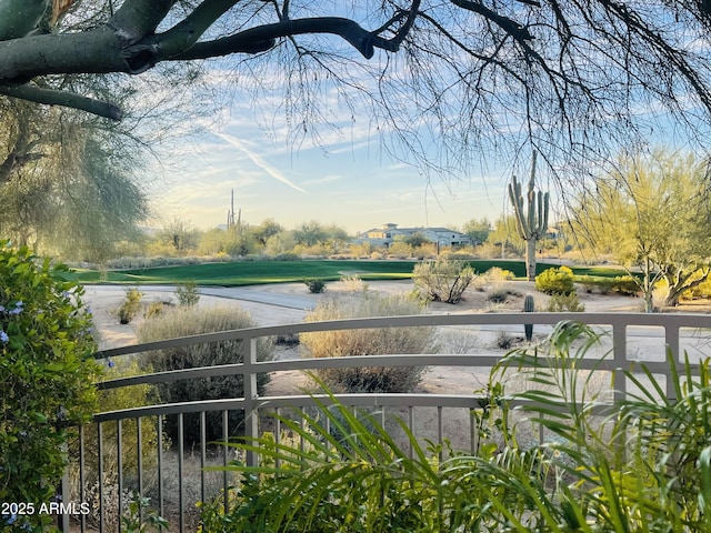 view of water feature