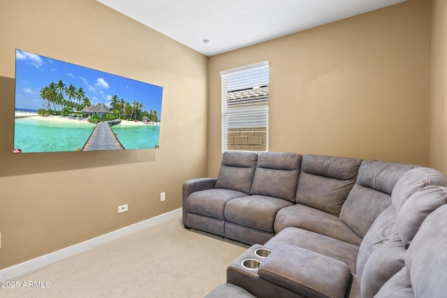 6919 S 13th Pl, Phoenix, AZ 85042 - carpeted living area with baseboards