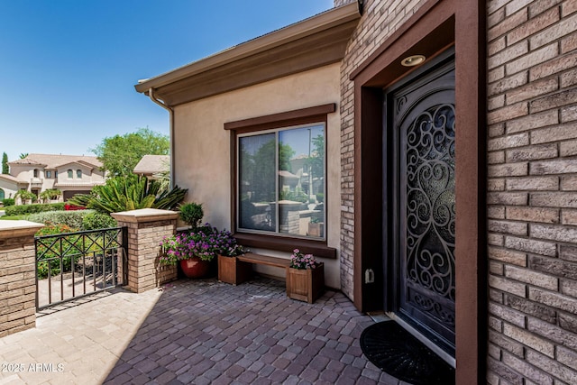 4463 S Oregon Ct, Chandler, AZ 85248 - property entrance with stucco siding