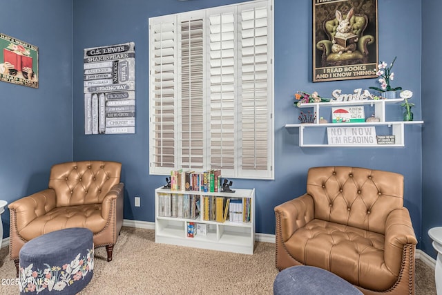 4463 S Oregon Ct, Chandler, AZ 85248 - sitting room featuring carpet floors and baseboards