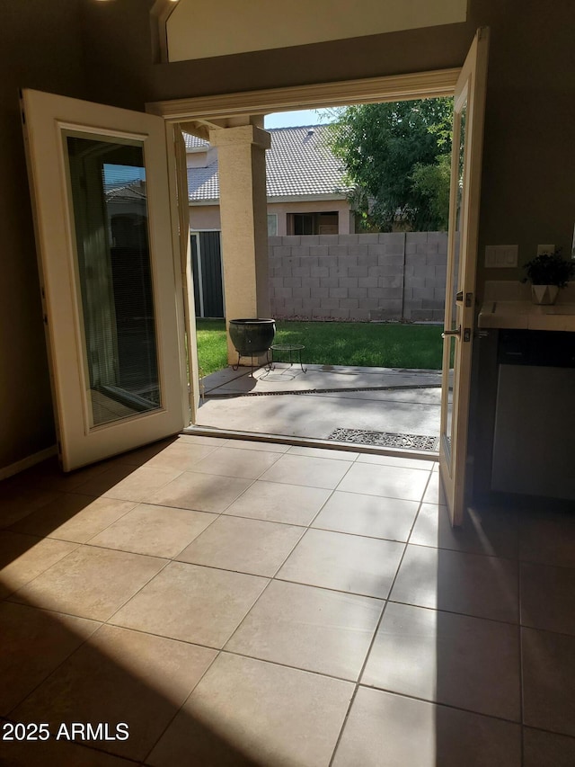 351 S Apache Dr, Chandler, AZ 85224 - doorway to outside with tile patterned floors