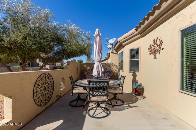 view of patio / terrace