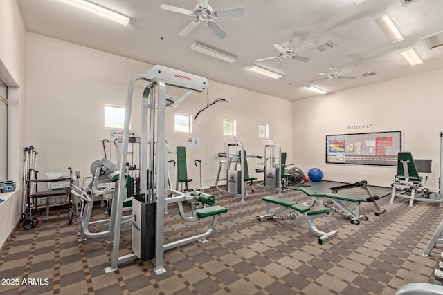 view of exercise room