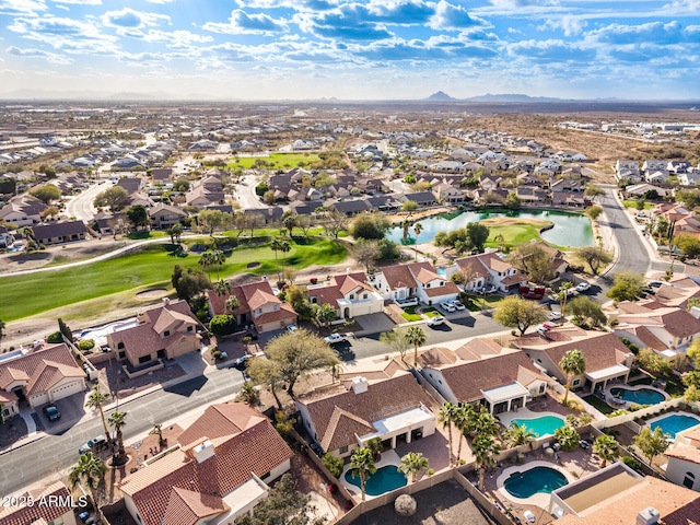 6118 E Star Valley St, Mesa, AZ 85215 - aerial view with a residential view and golf course view