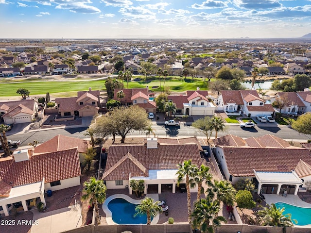 6118 E Star Valley St, Mesa, AZ 85215 - bird's eye view featuring a residential view and golf course view