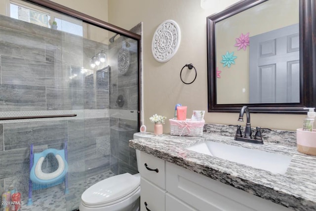 1101 S 4th St, Avondale, AZ 85323 - full bathroom featuring vanity and a stall shower