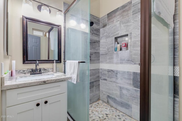 1101 S 4th St, Avondale, AZ 85323 - full bathroom featuring a stall shower and vanity