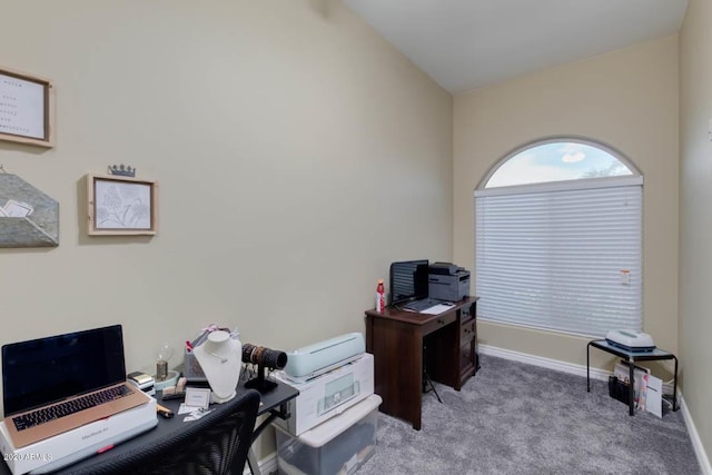 1101 S 4th St, Avondale, AZ 85323 - carpeted office with baseboards and vaulted ceiling