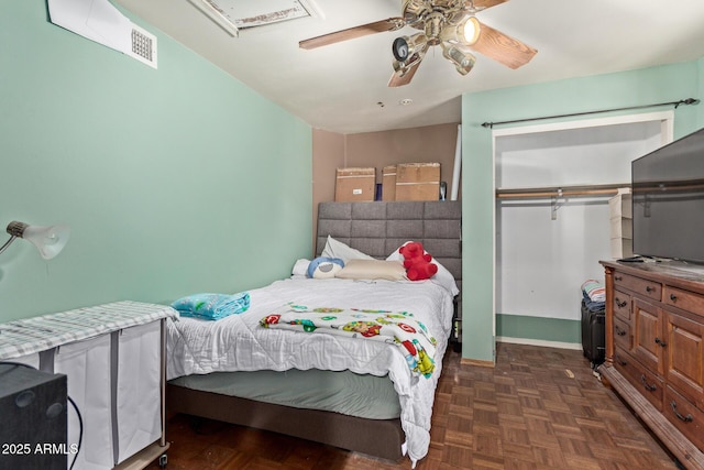 1024 E Saddle Mountain Rd, Phoenix, AZ 85086 - bedroom with a ceiling fan