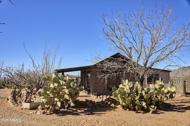 view of home's exterior