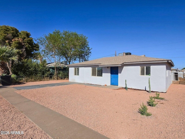 5011 S 20th Pl, Phoenix, AZ 85040 - view of front facade featuring stucco siding and a shingled roof