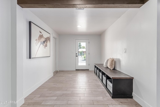 13012 N 36th Dr, Phoenix, AZ 85029 - foyer entrance with light wood-type flooring and baseboards