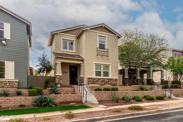 view of craftsman-style home