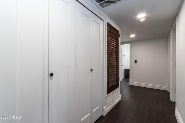 3646 W Brown St, Phoenix, AZ 85051 - corridor featuring baseboards and dark wood-type flooring