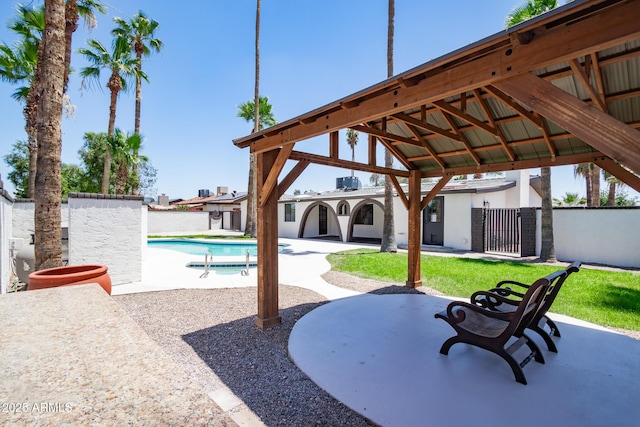 3646 W Brown St, Phoenix, AZ 85051 - view of patio with a gazebo
