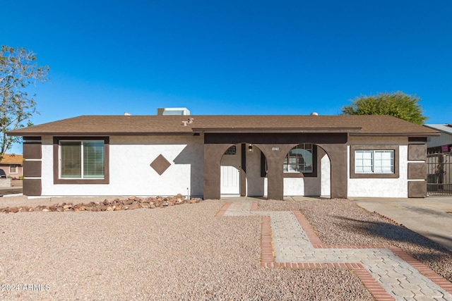 view of ranch-style house