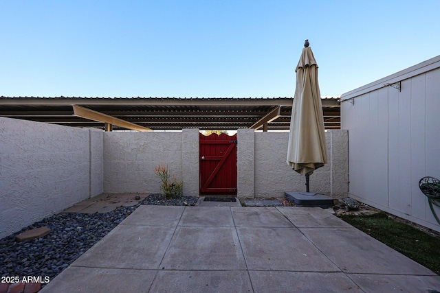 view of patio / terrace