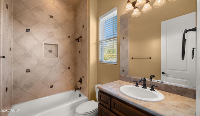 36813 N 109th Way, Scottsdale, AZ 85262 - bathroom with vanity and shower / bathtub combination