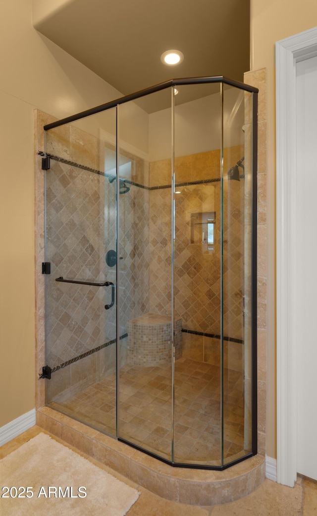 36813 N 109th Way, Scottsdale, AZ 85262 - full bath with a shower stall and recessed lighting