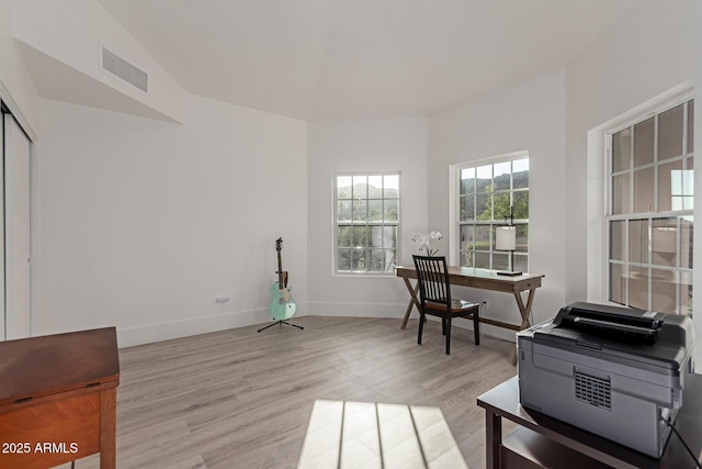 12015 S Tuzigoot Dr, Phoenix, AZ 85044 - office space with light wood-style floors and baseboards