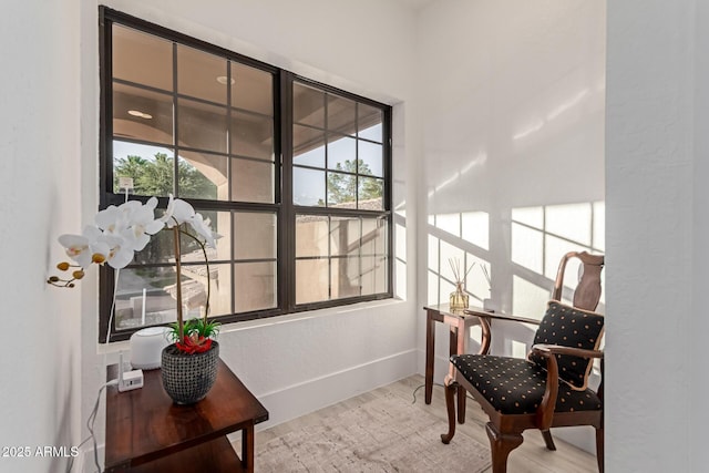 12015 S Tuzigoot Dr, Phoenix, AZ 85044 - living area featuring wood finished floors and baseboards
