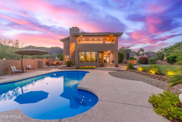 12015 S Tuzigoot Dr, Phoenix, AZ 85044 - view of swimming pool with a patio area