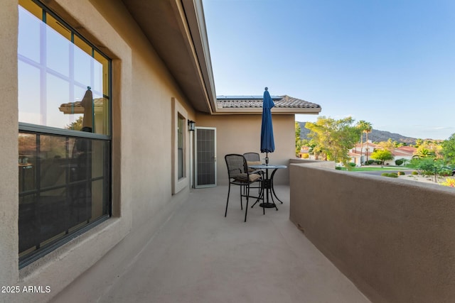 12015 S Tuzigoot Dr, Phoenix, AZ 85044 - balcony with a mountain view