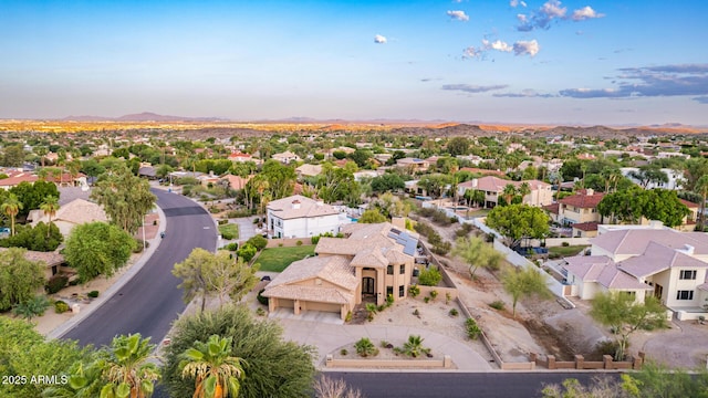 12015 S Tuzigoot Dr, Phoenix, AZ 85044 - aerial view of residential area with mountains