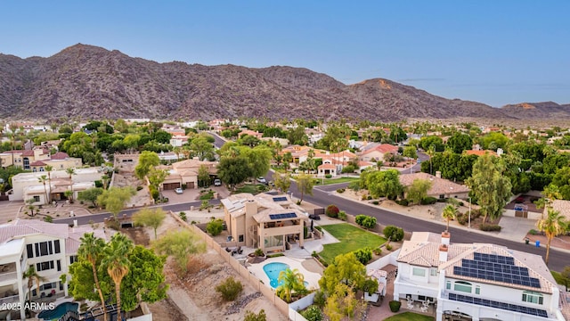 12015 S Tuzigoot Dr, Phoenix, AZ 85044 - aerial view of residential area featuring a mountainous background