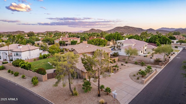 12015 S Tuzigoot Dr, Phoenix, AZ 85044 - aerial perspective of suburban area featuring a mountainous background
