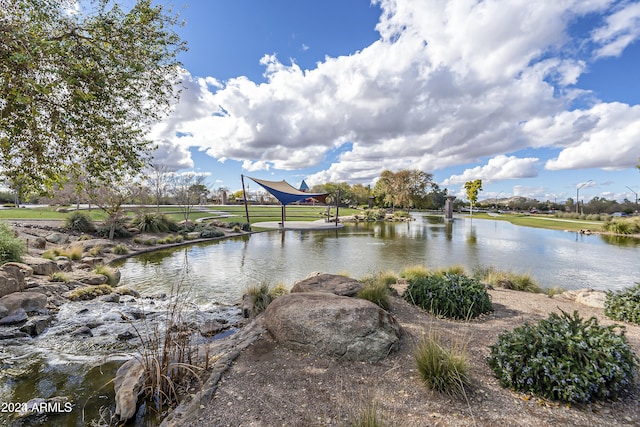 property view of water