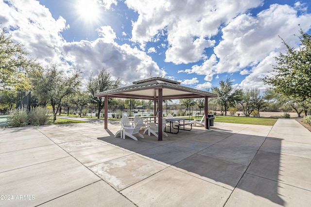 surrounding community featuring a gazebo