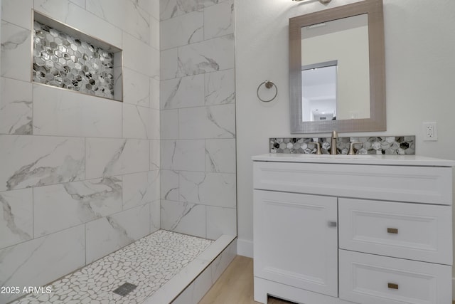 19118 W Fillmore St, Buckeye, AZ 85326 - full bathroom with a shower stall and vanity