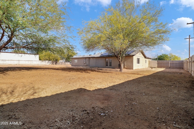 19118 W Fillmore St, Buckeye, AZ 85326 - fenced backyard with french doors