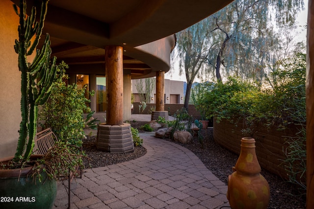 view of patio