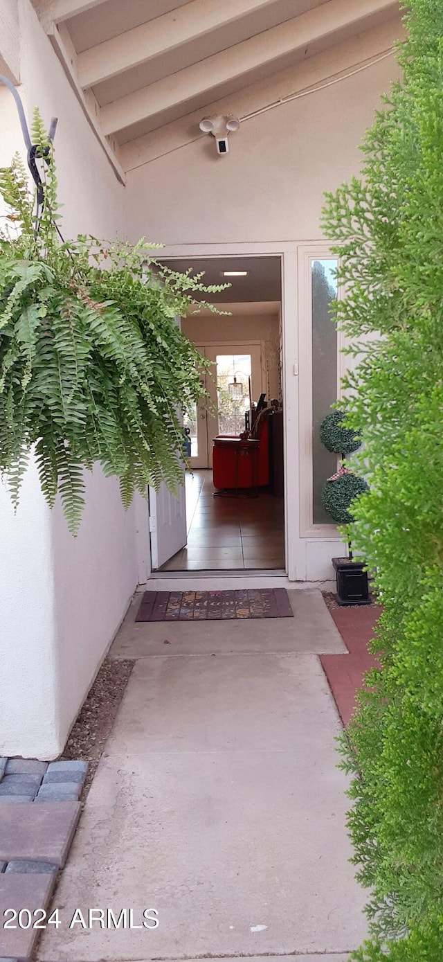 view of property entrance