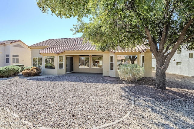 view of back of property