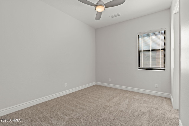 3215 E Constance Way, Phoenix, AZ 85042 - spare room with carpet and a ceiling fan