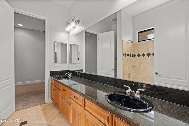 3215 E Constance Way, Phoenix, AZ 85042 - full bath featuring double vanity and a shower