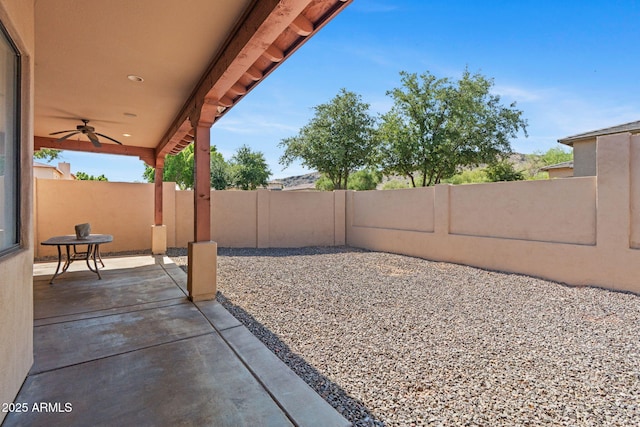 3215 E Constance Way, Phoenix, AZ 85042 - fenced backyard with a patio area