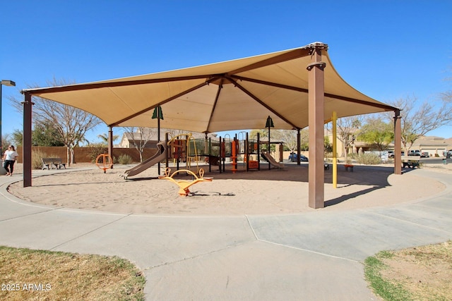 view of community play area