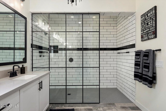 20428 W Elm Dr, Buckeye, AZ 85396 - bathroom with a walk in shower and vanity