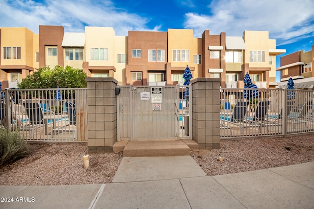 view of gate